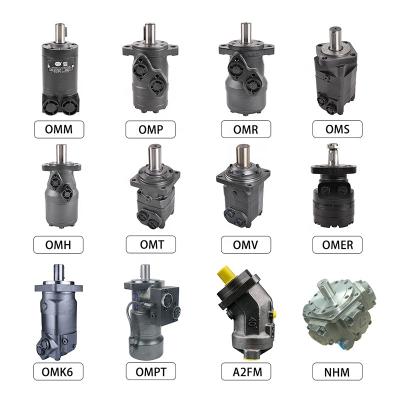 China For Applications Blince OMP OMR OMS OMT OMV Orbtial Motor Rexroth Eaton Sauer Dan-foss Hydraulic Motor for sale