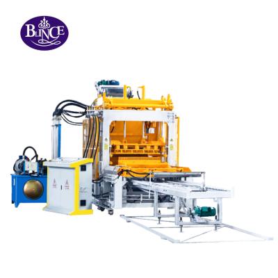 China QT8-15 Automatic House Synchronization Mechanism Construction Concrete Block Demoulding Making Machine for sale