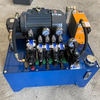 China Construction Machinery 0.5HP 1HP 2HP 3HP 5HP 7.5HP 10HP 40HP Customized Hydraulic Power Package For CNC Machine for sale