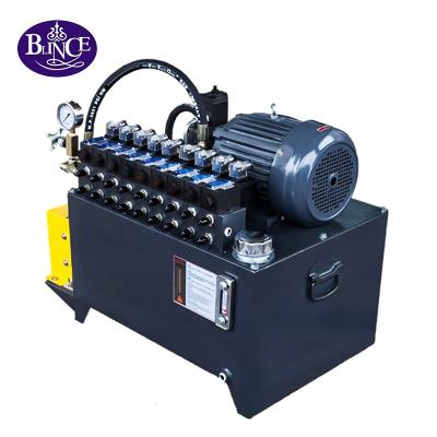 China Construction Machinery Rig Diesel 4KW 5Mpa 32rpm Small Hydraulic Systems Hydraulic System For Elevator for sale