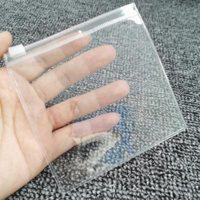 China Thick Transparent Self-Sealing Type PVC Pearl Bag Zipper Bag BIODEGRADABLE Coin Jewelry Buddha Sealed Bag Plastic for sale