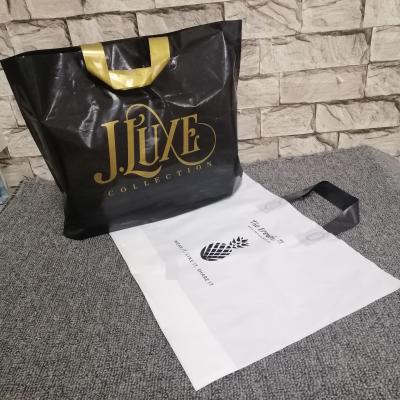 China New Biodegradable Materials Plastic Bag Logo Shopping Bag Biodegradable Custom Wholesale for sale