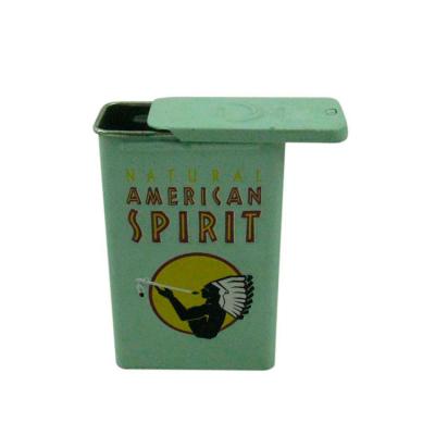 China Recycled Materials Tobacco Tins With Sliding Lid for sale