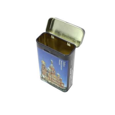 China Wholesale Rectangle Recycled Snus Big Materials New Product Tin Box for sale