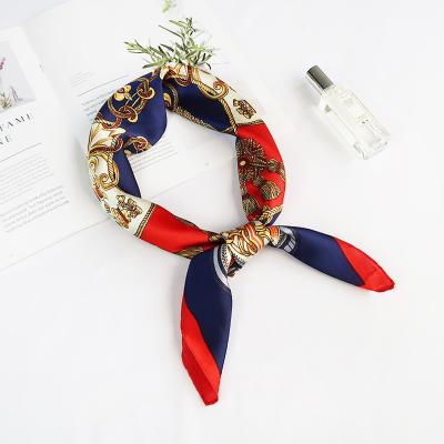 China Each color need to buy 10 China supplier European style summer oversized silk scarf multiples for bag for sale