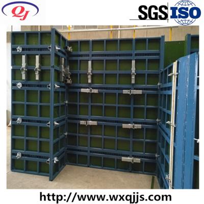 China High quality adjustable plywood column/wall steel frame concrete formwork for building system china factory product for sale