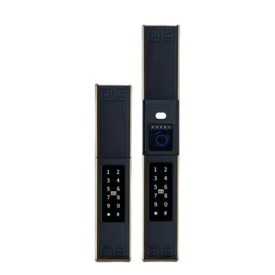 China Apartment Good Quality BLE TTlock App Control Fingerprint Lock Key Card Password IP68 Digital Waterproof Lock with Double Side Fingerprint for sale