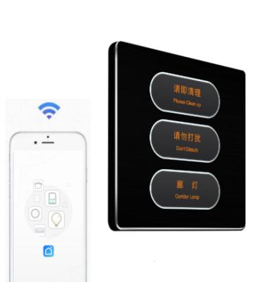 China Hotel Smart Home Hotel Zigbee Wifi Switch High Quality APP Control Wireless WIFI Switches for sale