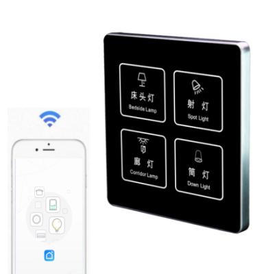 China High Quality Hotel Smart Switch Zigbee Wall Switch For Residence Villa Hotel for sale