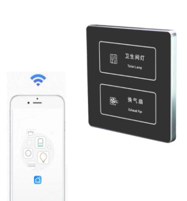 China High Quality Smart Hotel Zigbee WIFI Switch Hotel Villa Aprtment Wall Switches for sale