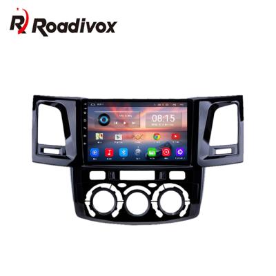 China GPS 2 Din Android Car Gps Navigation Car Radio Multimedia Stereo 10.0 Radio Video DVD Player For Toyota Fortuner Hilux Manual AC LHD for sale