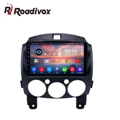 China GPS 2 Din Android Car Gps Navigation Car Radio Multimedia Stereo 10.0 Radio Video DVD Player For MAZDA 2 2007 2014 for sale