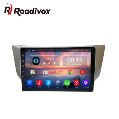 China Harrier 10.0 GPS 2 Din Android Car Gps Navigation Car Radio Multimedia DVD Player ForToyota Radio Stereo Video For Lexus RX300 RX330 for sale