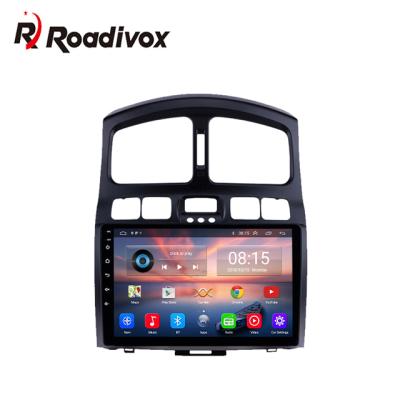 China GPS 2 Din Android Car Gps Navigation Car Radio Multimedia Stereo 10.0 Radio Video DVD Player For HYUNDAI Santa Fe Classic 2005 2015 for sale