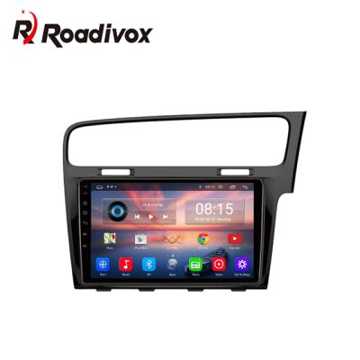 China GPS 2 Din Android Car Gps Navigation Car Radio Multimedia Stereo 10.0 Radio Video DVD Player For VW Volkswagen Golf 7 2013 2015 for sale