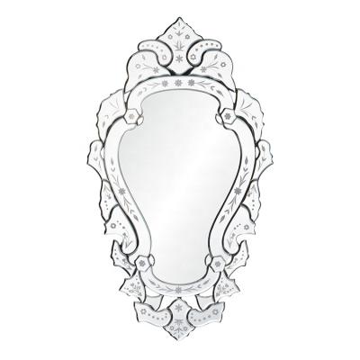 China Design Handcrafted Classic Handmade Mirror Decor Irregular Shape Carved Wall Mirrors for sale