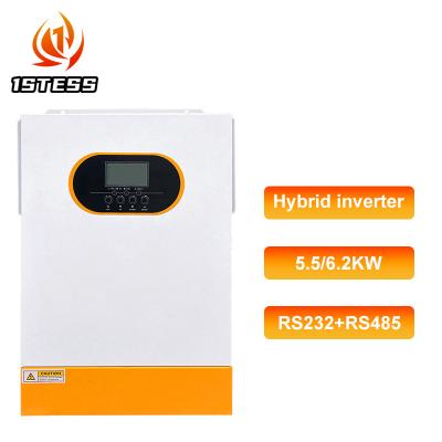 China MPPT Off Grid Inverter 6.2KW Hybrid Inverter for 48V Solar System 50Hz/60Hz Frequency for sale