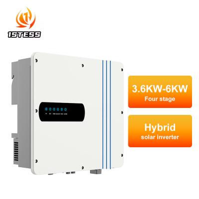 China Single Phase 3.6kw 4.6KW solar inverter hybrid 48V off grid hybrid inverter 5kw hybrid inverter for sale