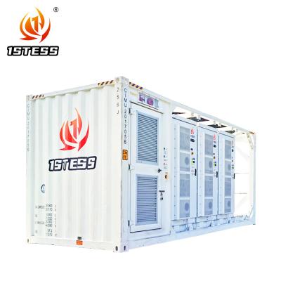 Cina Industria Commerciale Bess Container Solar ESS Energy Storage Cabinet 100KWh 200KWh 500KWh 1MW Energy Storage Sistema di rete ibrida in vendita