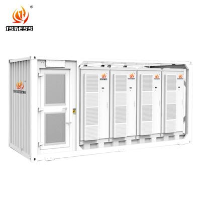 China Modular Design Containerized ESS 1MWh Capacity 20ft Size Voltage Range 400-800V for Solar Wind Integration for sale