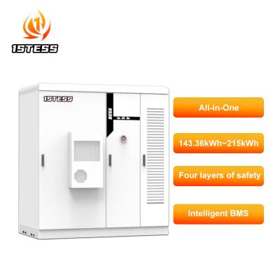 China Expandable 215kWh Battery System with Cloud Based Remote Monitoring for sale