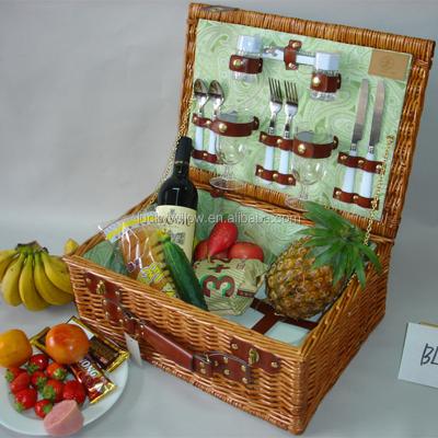 China China Wholesale Cheap Wicker Picnic Basket For 2 Person for sale