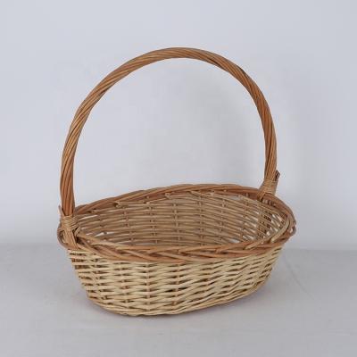 China Europe handmade cheap empty wicker gift baskets for sale