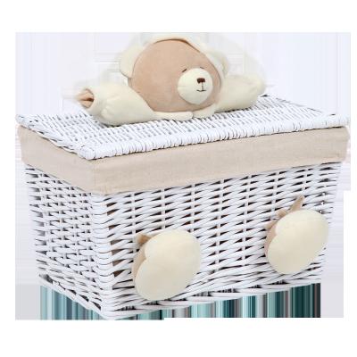 China Europe Basket Storage Wicker Basket With Toy Wicker Laundry Basket for sale