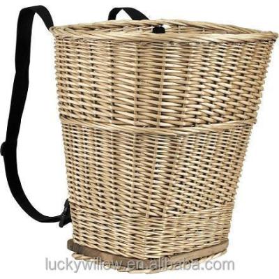 China China willow satchel basket with adjustable straps for sale