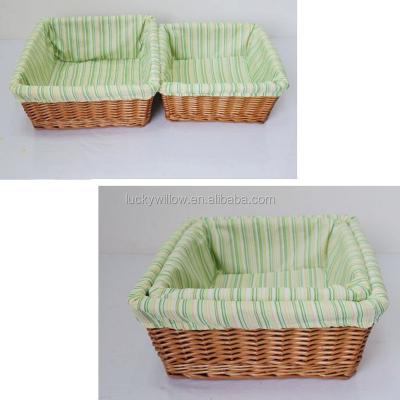 China Sustainable Brown Rectangle Straw Basket & Water Grass Basket & Straw Tray (Factory Supplier) for sale