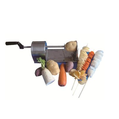 China Sustainable Manual Potato Cutter , Potato Chips Slicing Machine for sale