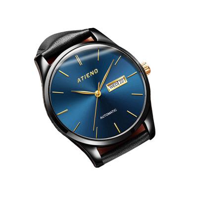 China New Arrival Chinese Automatic Date New Arrival Chinese Leather Strap 5 Atmosphere Mechanical Wristwatch For Men for sale