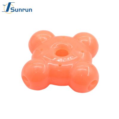 China Summer Viable Non-Toxic Rubber Water Filled Toy Leaking Food Dog Toy Stuff and Freeze Pet Frozen Toy for sale