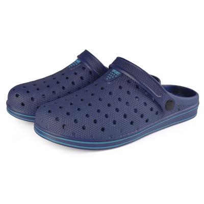 China Round Factory High Quality Men Casual Plain Garden Shoes Beach Sandal Fishing slippers for sale