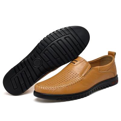 China Fashion trend chef shoes for men Italian design genuine leather shoes men's shoes men's shoes for sale