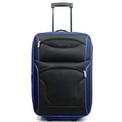 China Cheap 20 Inch Polyester Airport Trolley Luggage For Traveling for sale