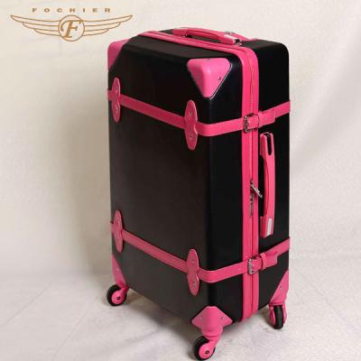 China ABS made in china ABS trolley luggage vintage suitcases for women for sale