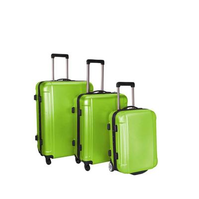 China Low Price Hard Plastic ABS Trolley Case Suitcase Luggage Set for sale