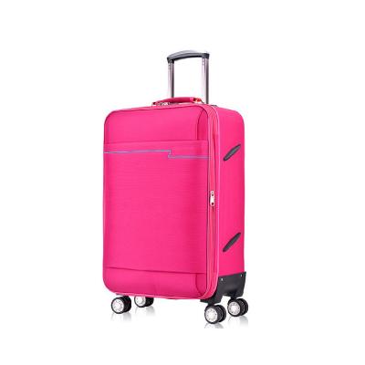 China New Design Polyester Expandable Polyester Trolley Travel Soft Luggage for sale