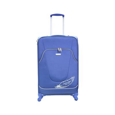 China Polyester Good Quality 20/24/28 Travel Suitcase 3pcs Soft Trolley Spinner Luggage for sale