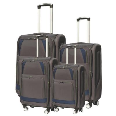 China Polyester Traveler 4 Pieces Lightweight Expandable Luggage Rolling Set For Traveling for sale