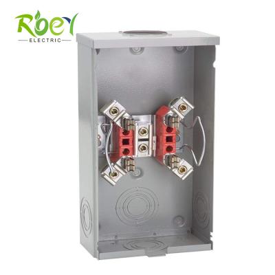 China 200 Amps Residential / Multipurpose Residential Electricity Meter / Energy Meter Socket Socket For Watt Meter for sale