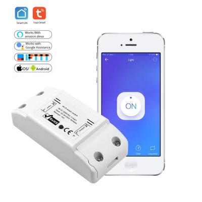 China Sealed Smart Wifi Relay Module DIY Wifi Remote Wireless Smart Switch for sale