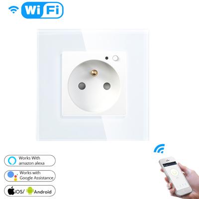 China Residential/Multi-Purpose Tuya Wifi Outlet Smart Wifi USB Wall Outlet Smart Works with Alexa Google Home and IFTTT for sale