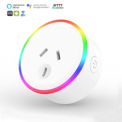 China Tuya Australia Residential/Multi-Purpose AU Approval SAA Wifi Socket Smart Socket Mini Wifi Smart Plug for sale