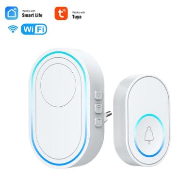 China Motion Detection TUYA Wifi Doorbell Strobe Alarm System 58 Wireless Compatible 433MHz Detectors Smart Wireless Siren Sound&Light Siren for sale