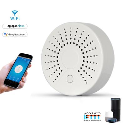 China Tuya Smoke Detector/Tuya Smart Wifi Smart Life and Wireless Carbon Monoxide Detector/Smart Wifi Smoke Detector/Sensor for sale