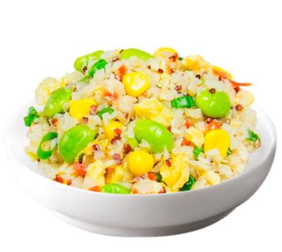 China Low Calorie Cauliflower Rice Veggie Seasoned Frozen Seasoned Rice for sale