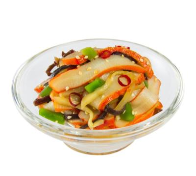 China Frozen frozen seafood seasoned baby octopus salad chuka lidako sansai for sale