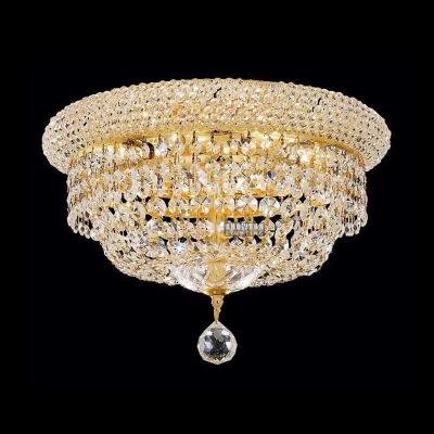 China Small traditional high quality decorative crystal ceiling light for home for sale